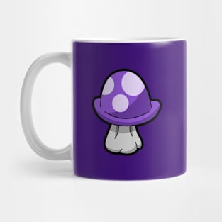 Purple Mushroom Mug